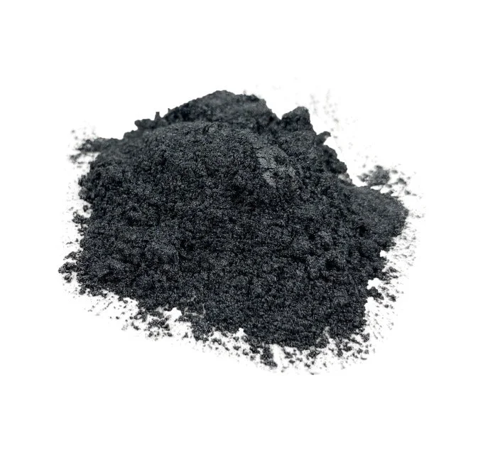 Silver Black - Shimmer Mica Powder