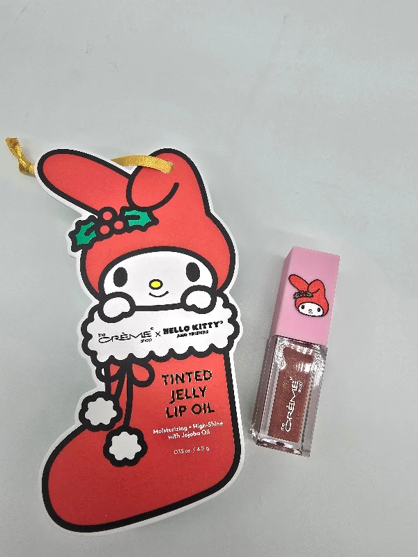 THE CREME SHOP- CHRISTMAS- MY MELODY- TINTED JELLY- LIP OIL- 1PC