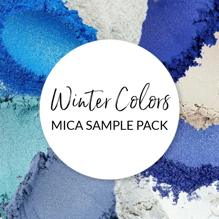 * Winter Colors Mica Sample Pack - 8 Winter Colors