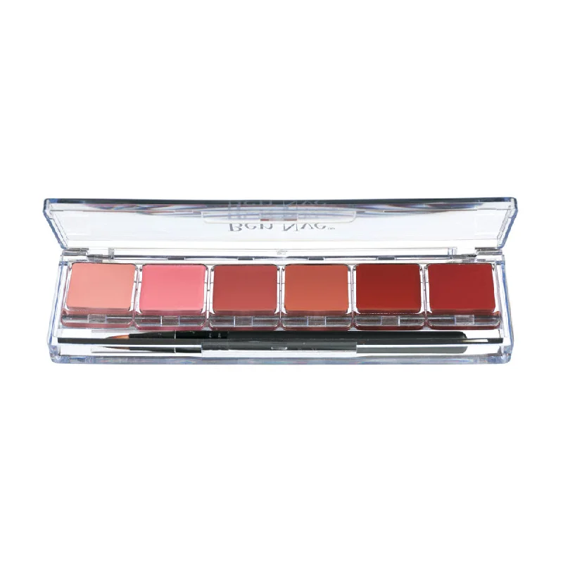 Ben Nye Lip Color Palette Includes Lip Brush LSP-1 Natural