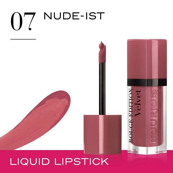 Bourjois - Liquid lipstick 07 nude-IST