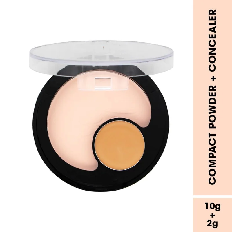 Fashion Colour 2 In 1 Compact Powder & Concealer