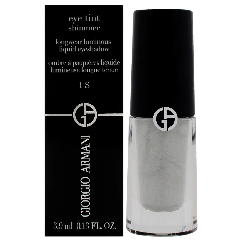 Eye Tint Shimmer Liquid Eyeshadow - 1 S Silver by Giorgio Armani for Women - 0.13 oz Eye Shadow