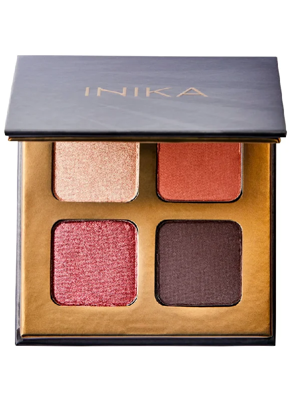 Inika Eyeshadow Quad Flowers