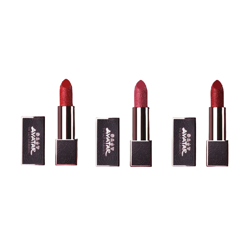 Lethal Cosmetics Avatar The Last Airbender Team Azula Lipstick Bundle