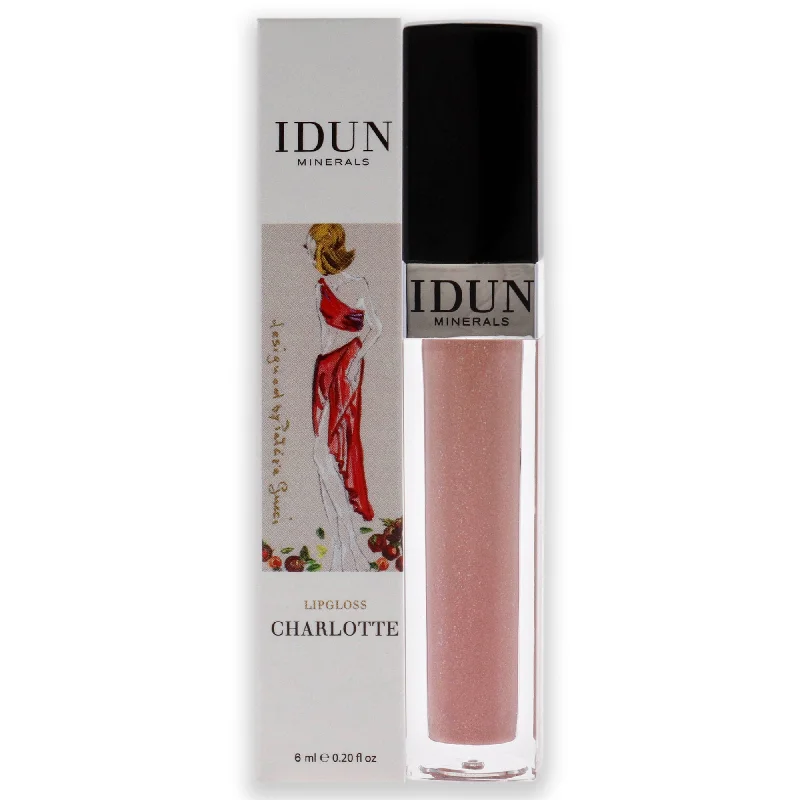 Lipgloss - 019 Charlotte by Idun Minerals for Women - 0.2 oz Lip Gloss