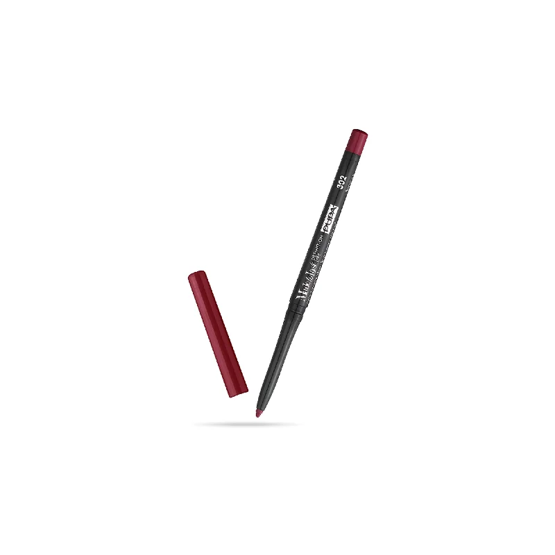 Made To Last Definition Lips - 302 Chic Burgundy by Pupa Milano for Women - 0.001 oz Lip Pencil