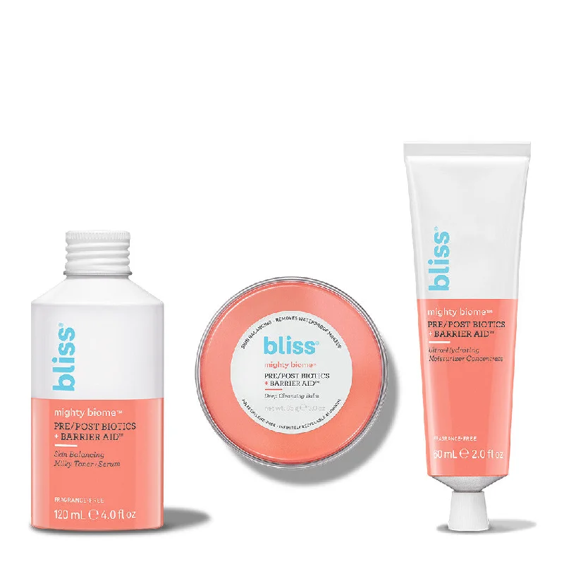 Mighty Biome Probiotic Skincare Trio