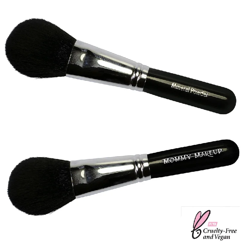 Mineral Powder Brush | Travel Sized, Vegan, Cruelty free