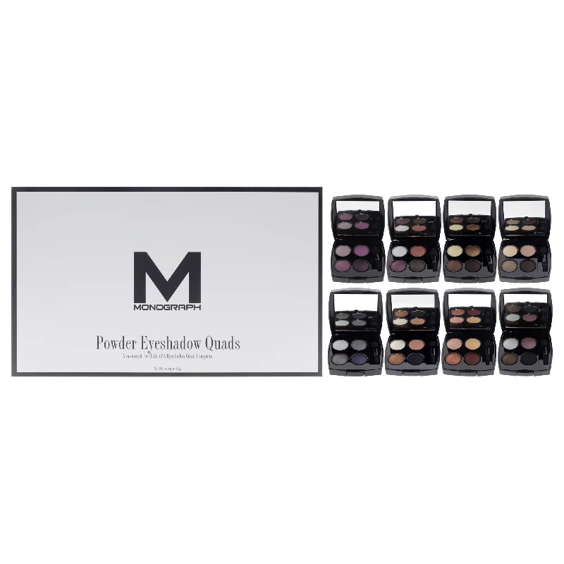 Monograph Collection Powder Eyeshadow Quads Portfolio by Artis for Women - 8 x 1.41 oz Eye Shadow